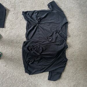 SET OF 2 Lululemon athletica Black Short Sleeve Tee
